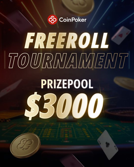 CoinPoker Freeroll Tournament 3000