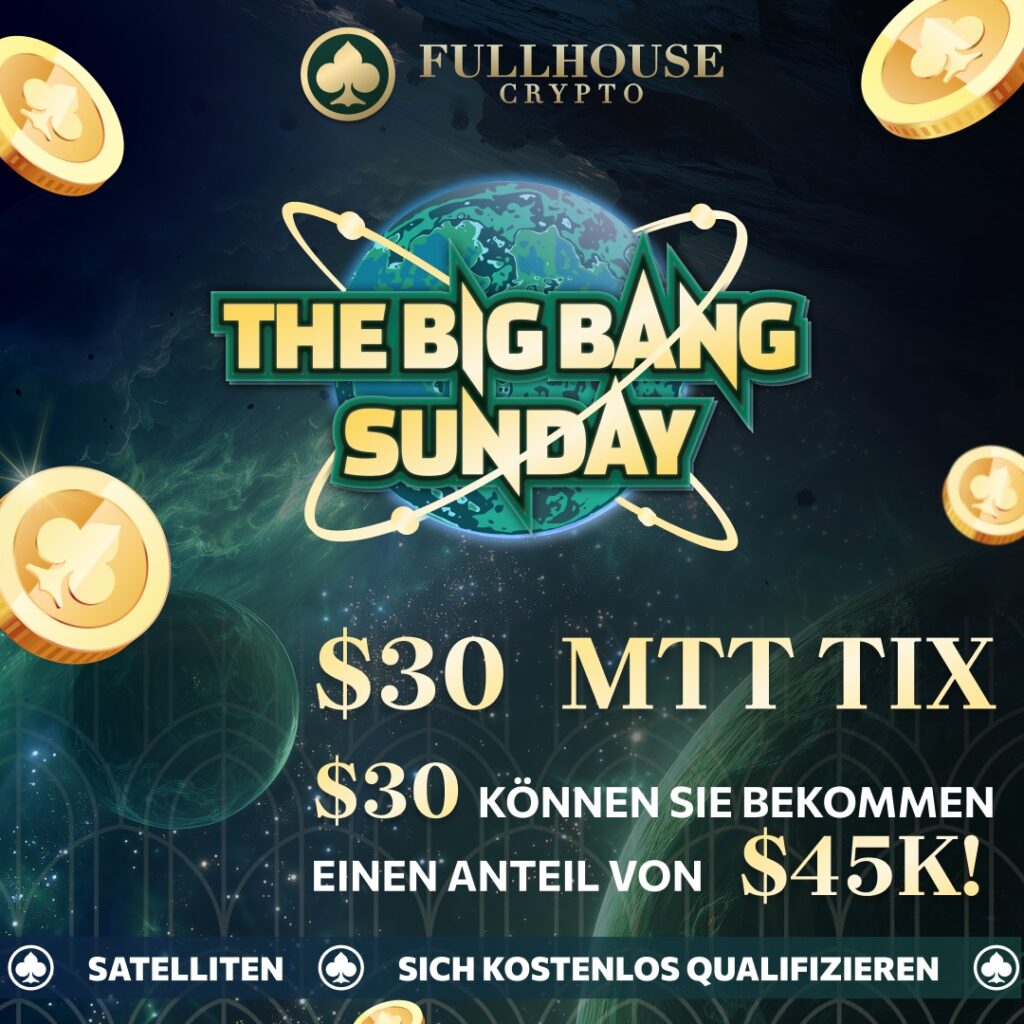 FullHouse Full House Crypto FHC The Big Bang Sunday