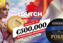 Dutch Poker Masters mit einer halben Million Garantie im King’s Resort!