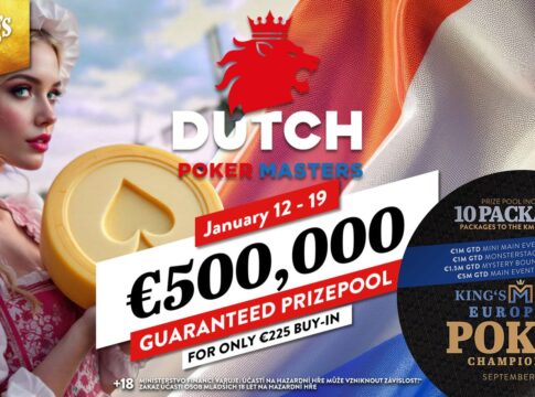 Dutch Poker Masters mit einer halben Million Garantie im King’s Resort!