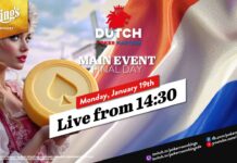 Montag ab 14:30 Uhr – Finaltag des €225 Dutch Poker Masters Main Event aus dem King’s!