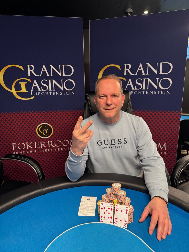 Sieger im Friday Freezeout - Notis GR