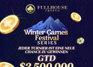 $2.500.000 warten in der Full House Crypto Winter Games Festival Series auf euch! FullHouse Full House Crypto - Winter Games Festival Series