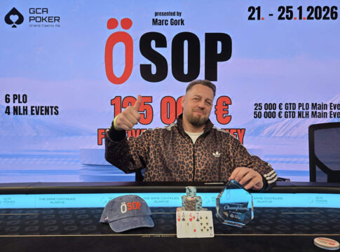 „KarloKarl“ rockt das ÖSOP PLO Main Event im GCA!
