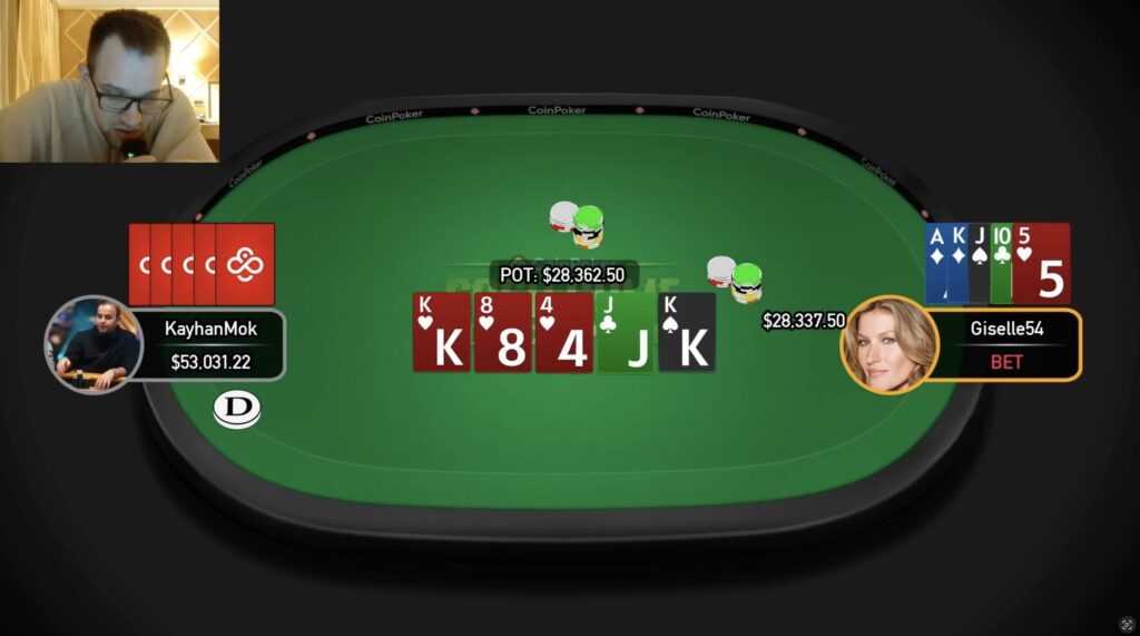 Kayhan Mokri KayhanMok vs. Giselle54 PLO5 200/400-80