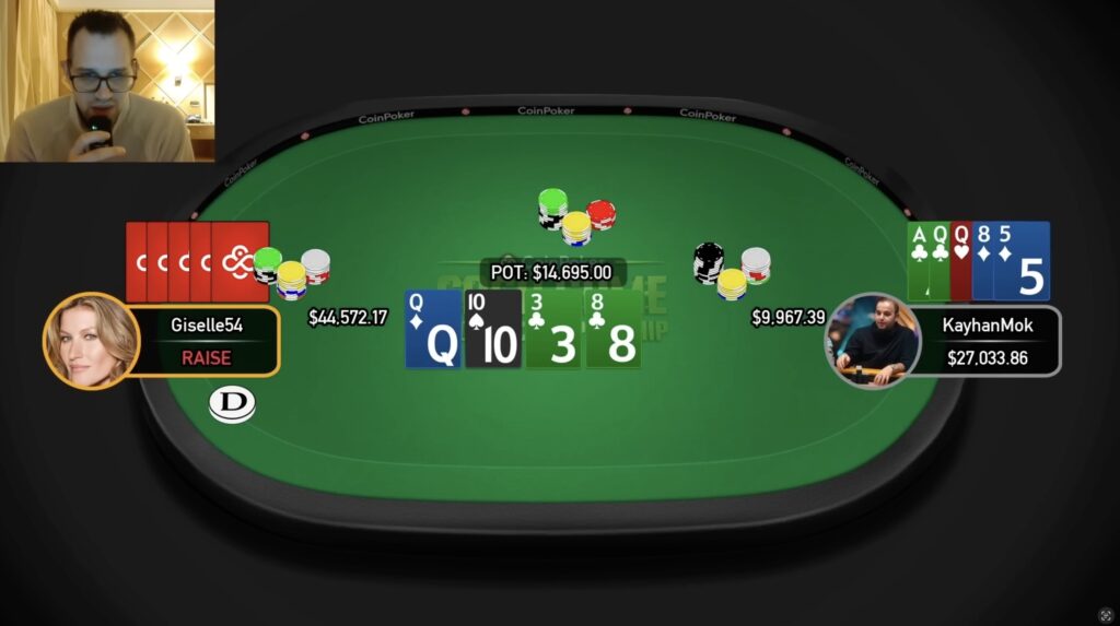 Kayhan Mokri KayhanMok vs. Giselle54 PLO5 200/400-80