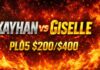 5-Card PLO High Stakes Battle – Giselle54 vs. Kayhan Mokri auf PLO5-40.000 (Video inside) KayhanMok Kayhan Mokri vs Giselle54 5-Card PLO PLO5 200-400