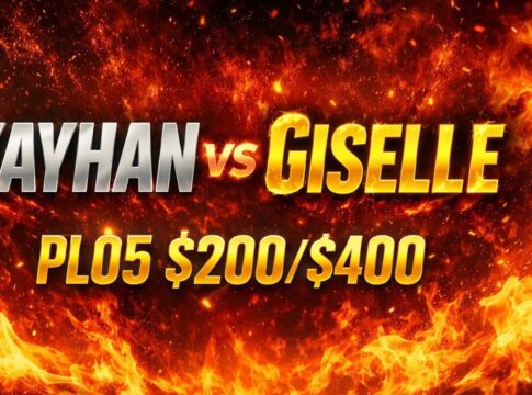 5-Card PLO High Stakes Battle – Giselle54 vs. Kayhan Mokri auf PLO5-40.000 (Video inside) KayhanMok Kayhan Mokri vs Giselle54 5-Card PLO PLO5 200-400