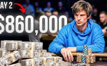 Schon mal um $860.000 gespielt? Mario Mosböck zeigt auf YouTube wie sich das anfühlt! Mario Mosböck YouTube Video 3 - 25k WPT global Slam - 860000