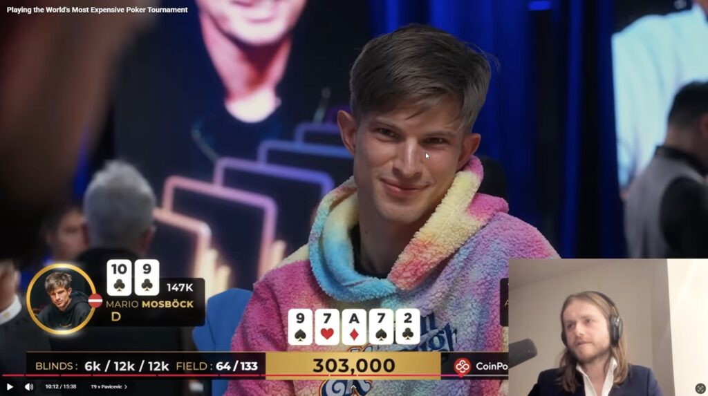 Mario Mosboeck - READING ABILITIES TELLS vs Aleksa Pavicevic