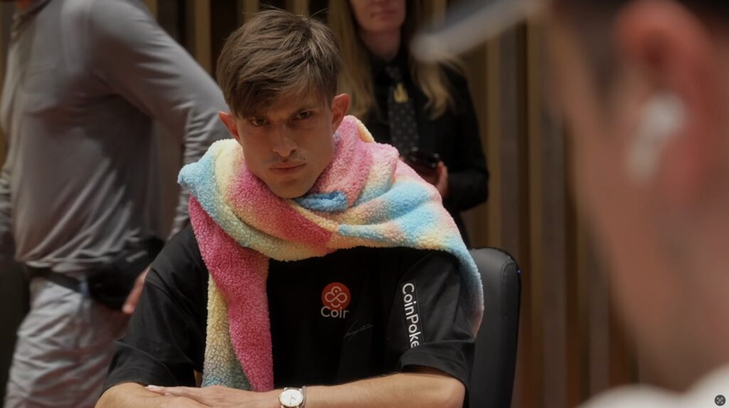 Mario Mosböck Triton Super High Roller Series Montenegro SHRS $25k WPT global Slam - YouTube Video - STAREDOWN vs Artur Martirosian