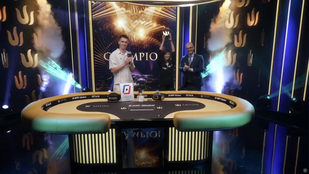 Mario Mosböck Triton Super High Roller Series Montenegro SHRS $25k WPT global Slam - YouTube Video - WINNER XUAN LIU