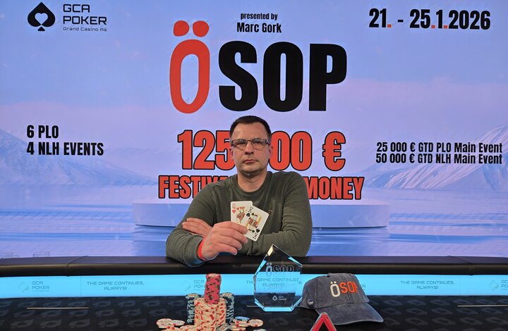 ÖSOP NLH Main Event Champion: Karsten Kalkowski