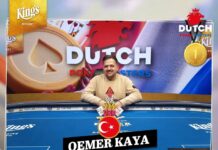 Ömer Kaya rockt das Dutch Poker Masters und gewinnt €47.750!