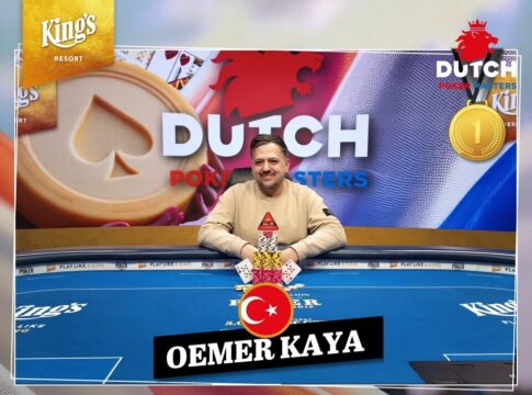 Ömer Kaya rockt das Dutch Poker Masters und gewinnt €47.750!