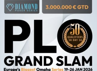 Die Omaha-Fans stürmen vom 19.- 26. Januar Malta beim PLO Grand Slam der Diamond Poker Series!