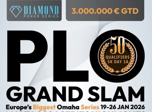 Die Omaha-Fans stürmen vom 19.- 26. Januar Malta beim PLO Grand Slam der Diamond Poker Series!