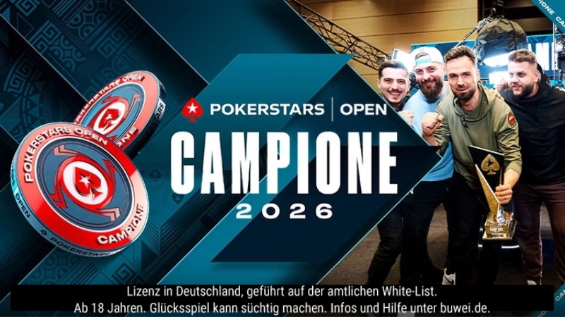 PokerStars Open PSO Campione