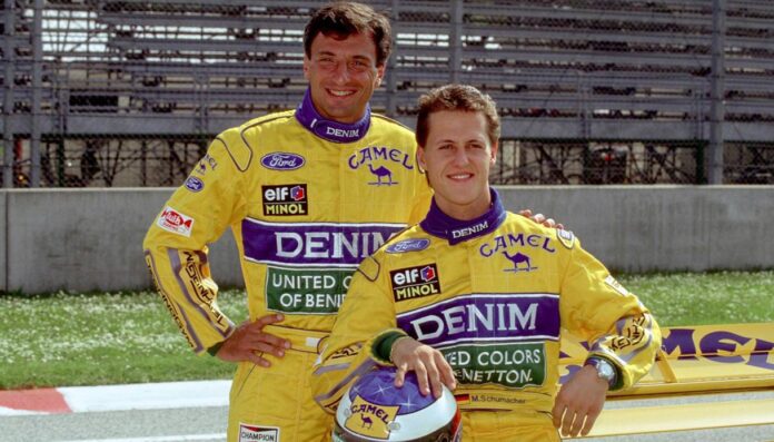 Riccardo Patrese & Michael Schuhmacher
