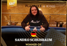 Der King’s Big Tuesday geht an Sandro Schuhbaum!