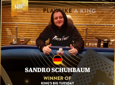 Der King’s Big Tuesday geht an Sandro Schuhbaum!