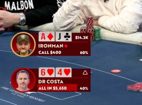 All-In mit Sechs hoch? – Wirre Hand in Venetian Cash Game!