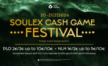 Geld auf den Tisch! – Soulex Cash Game Festival im GCA mit feinster Action!