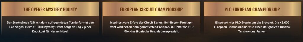 WSOP Europe 2026 - Highlights