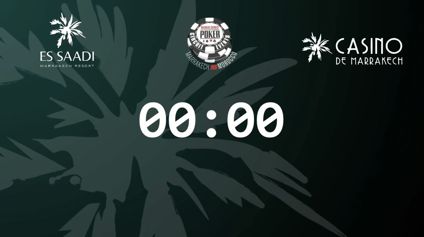 WSOPC WSOP Circuit Marrakech Main Event Final Table - Livestream