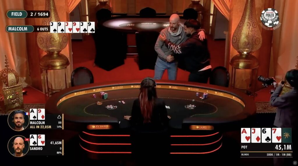 WSOPC WSOP Circuit Marrakech Main Event Final Table - Shake-Hands