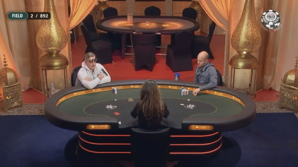WSOPC Marrakech Opener - Heads-Up - Alberto vs Andreas Froehl