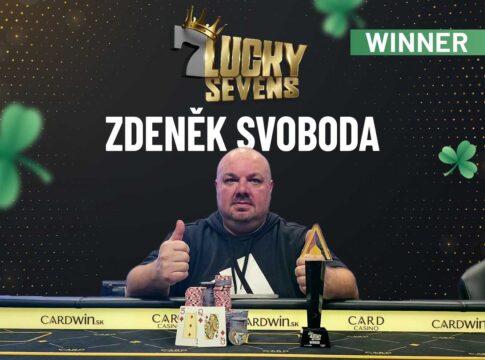 Zdenek Svoboda schnappt sich im Card Casino SK das Lucky Sevens!