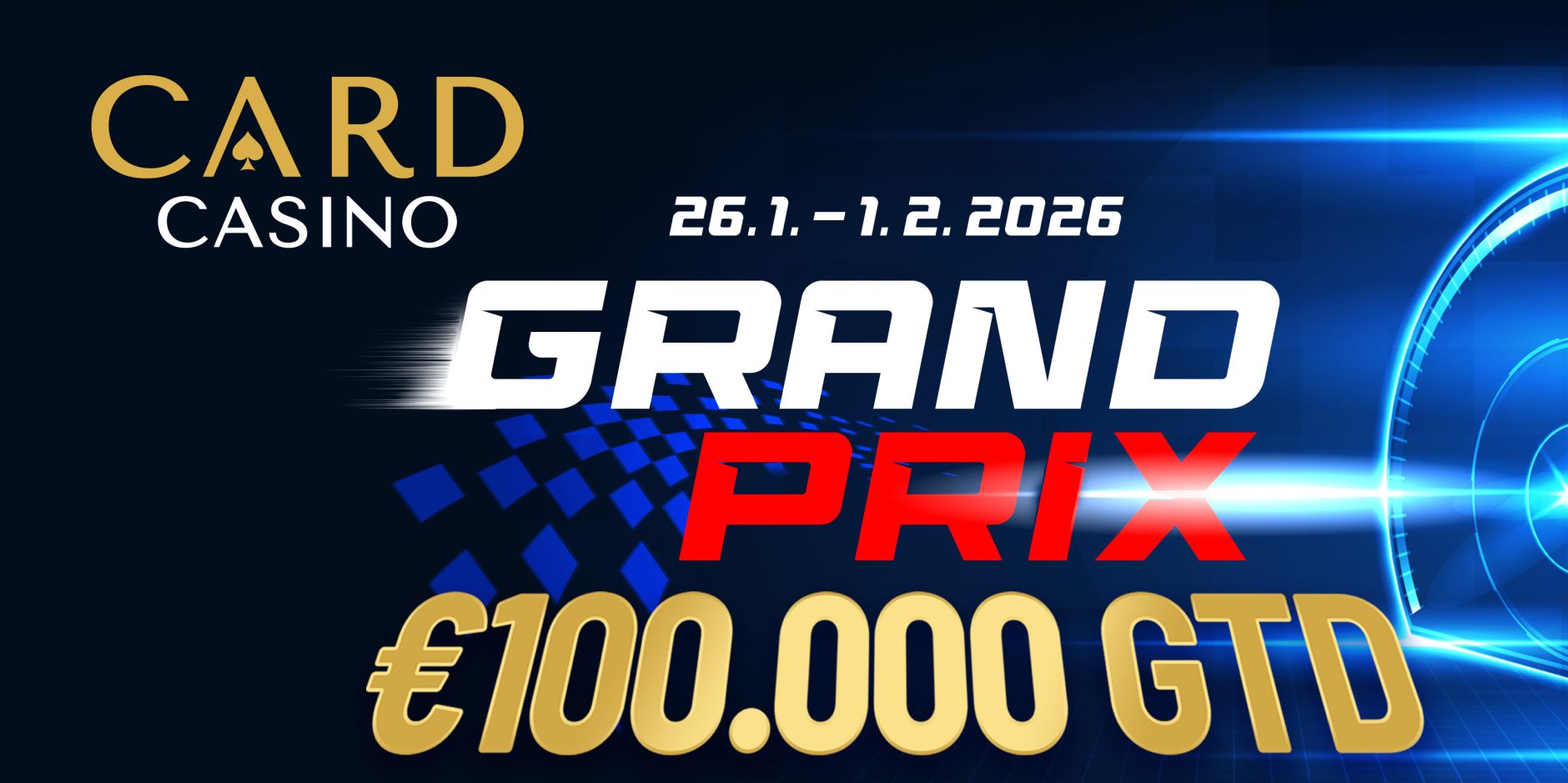 Das CC Samorin lockt beim Grand Prix mit €100.000 Garantie!