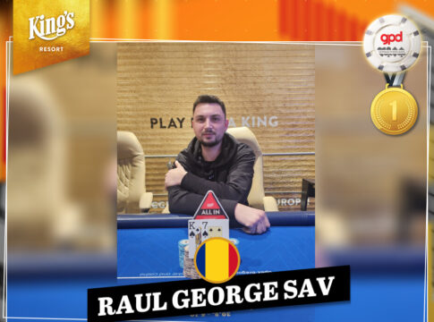 Raul George Sav schnappt sich das GPD High Roller!