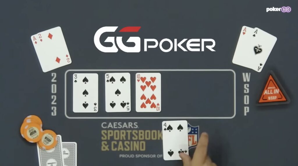Andreas RAYO Kniep - WSOP Millionaire Maker - Aces cracked Bad Beat - TURN CARD