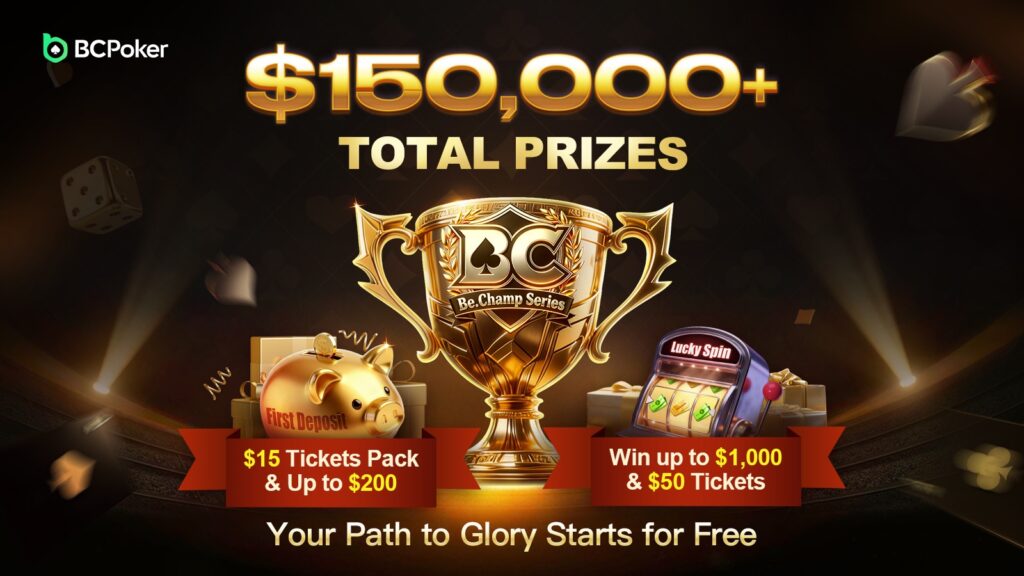 BCPoker-FTD Bonus-Be.Champ