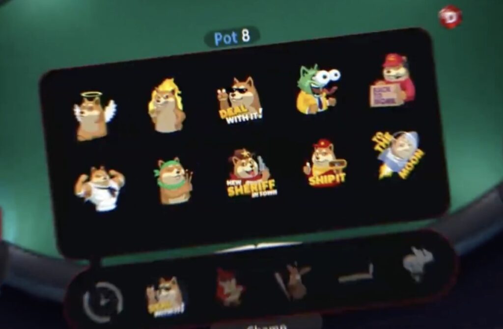 CoinPoker Level Up - Emoji - Shiba Inu