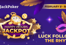 Happy Hours Jackpot: Bis zu $4.000 bei Full House Crypto Poker