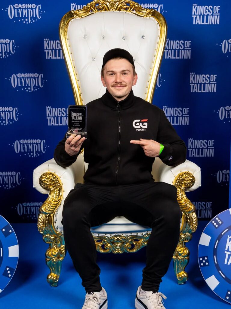 Sieger im OFC Kings of Tallinn Event #11: Fabian Bartuschk (GER)