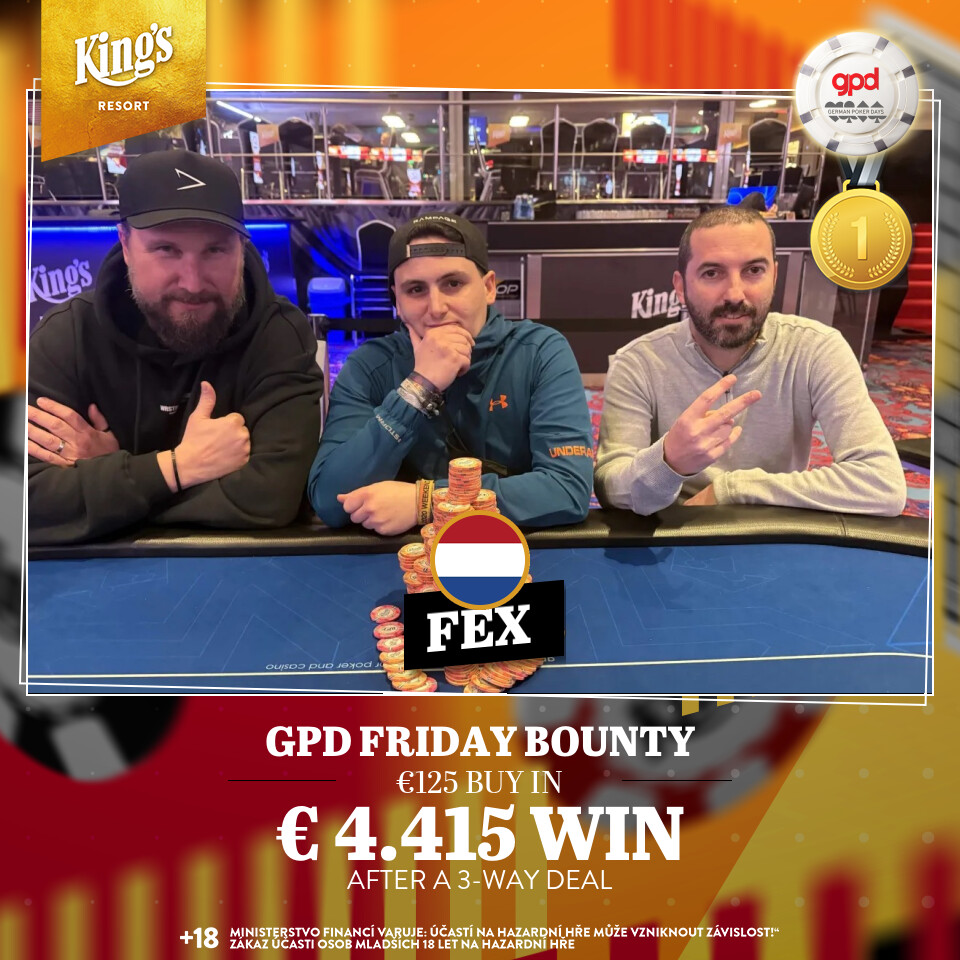 GPD Friday Bounty - vlnr Daniel Pluennecke, Fex, Roy Preminger