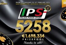 Can you feel it? „Jackson 5“ führt 98 Survivors in Tag 4 des riesigen IPS €1,5MILLION Main Events!