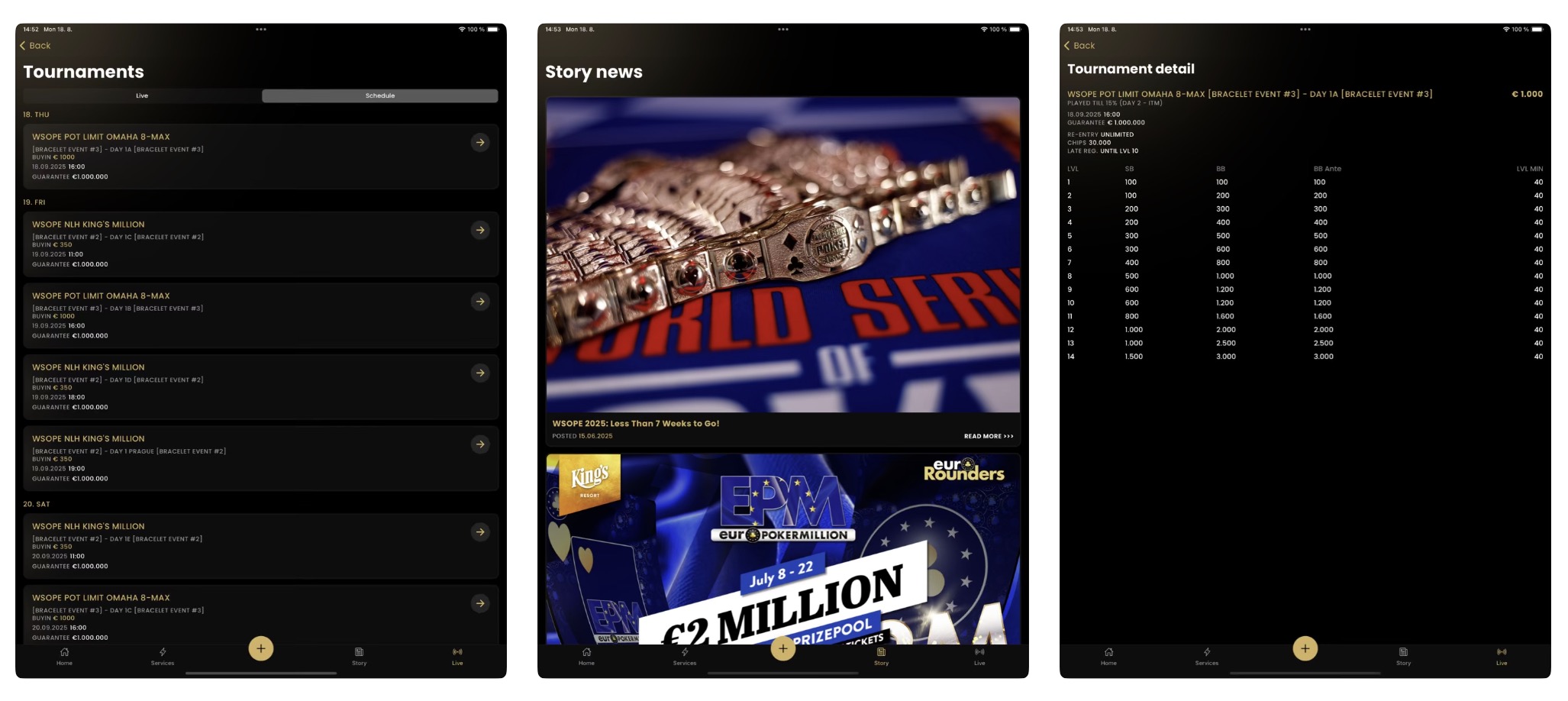 King's Resort App - Kings App - Apple App Store - Google Play Store