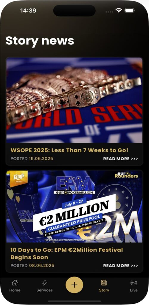 Kings Resort App - King's Resort Rozvadov - Story news