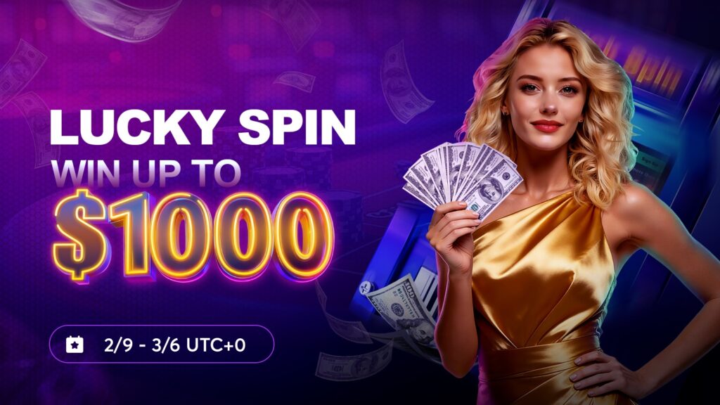 Lucky Spin Key Visual