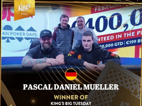 Pascal Müller toppt Siegerquartett beim Big Tuesday im King’s!