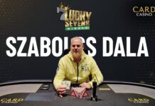 Szabolcs Dala ist der Lucky Sevens Champion im Card Casino SK!