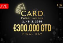 Montag ab 17:30 Uhr – Finale des €250 Card Poker Series Main Event!
