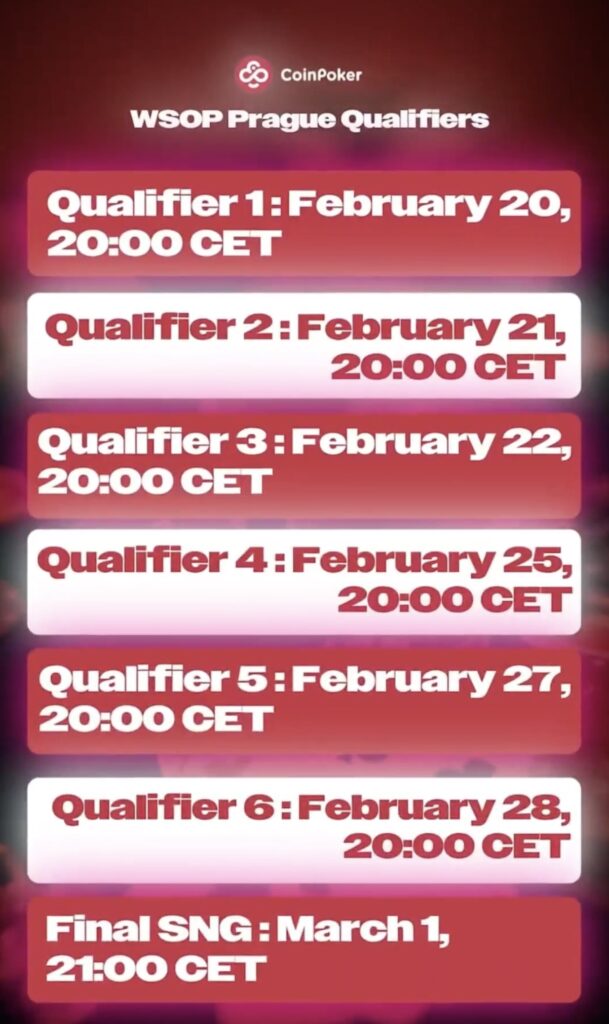 WSOP Prague Qualifier