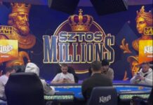 Führungswechsel beim $ZTO$ Million$ Main Event im King’s!