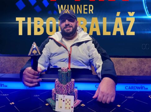 Tibor Balaz ist der Grand Prix Champion im Card Casino SK!